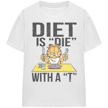 Garfield Tops y Camisetas Diet Is Die With a T para hombre