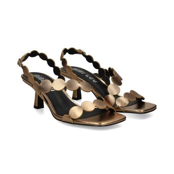 Bibi Lou Sandalias Con Tacón Mujer - Marrón Talla 38