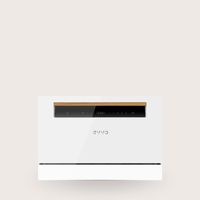 lavavajillas evvo mini d 6 cubiertos 8 programas blanco ancho 550 mm