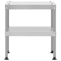 mesa para horno ahumador acero galvanizado 40x28x445 cm