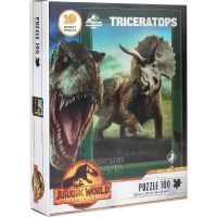 puzle triceratops jurassic world efecto 3d  lamina lenticular