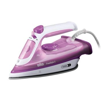 Braun FreeStyle 3 Plancha de vapor FI 3124 Morado FI3124PU