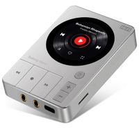 reproductor mp3 sin perdidas sonido hifi bluetooth 53 decodificacion dsd256 ess9018 pantalla tactil ips de 15 45h de duracion de bateria expandible a 64g