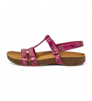 Art para mujer. 10946S1O8003_043 Sandalias de piel 0946S I Breathe rosa (38), Plano, Velcro, Casual