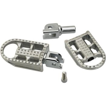 Estriberas Harley-Davidson BiltWell Mushman gris par