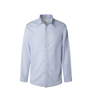 pepe jeans para hombre pm3090818 camisa calligan azul s casual algodon manga larga