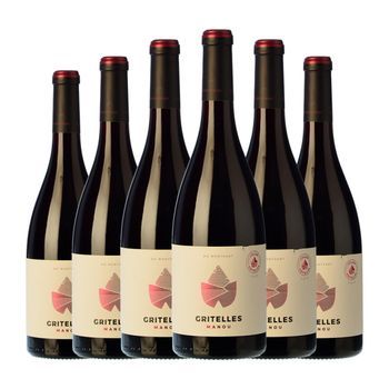 Gritelles Vino Tinto Manou Montsant Roble 75 Cl 14.5% Vol. (pack De 6 Unidades)