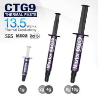 pasta termica maxtor ctg9 1g 2g 4g 8g pasta termica de alto rendimiento grasa de silicona conductora termica para cpu y gpu