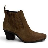 viguera zapatos de tacon botin elastico cow para mujer