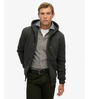 superdry para hombre m2014502a sudadera borg lined gris oscuro xxl casual algodon manga larga
