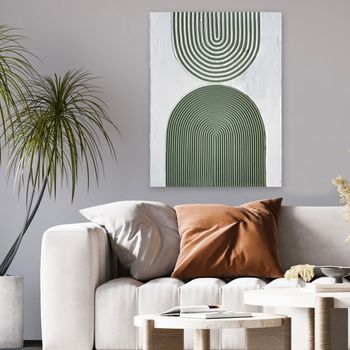 Pintura Decorativa Lienzo 3d Rfb5_5070 Multicolor 50x70 Cm