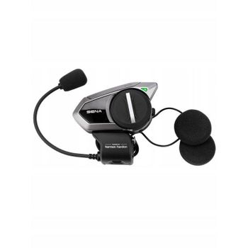 Auriculares Arsenal Sena 50s-10 inalámbricos Bluetooth con Reducción de Ruido y Radio FM, negro