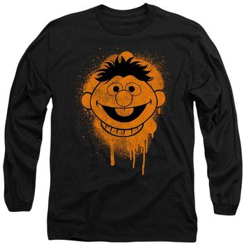 Sesame Street Camiseta manga larga Spray Face para mujer