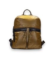 hispanitas para mujer bi254159 mochila nylon mostaza osfa casual poliuretano