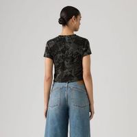levis tops y camisetas a8798 0106 - essential sporty tee-zine cowboy grid para mujer