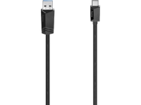 cable usb a usb-c - hama 00200657 usb-a plug plug 32 gen 2 10 gbits 100 m negro
