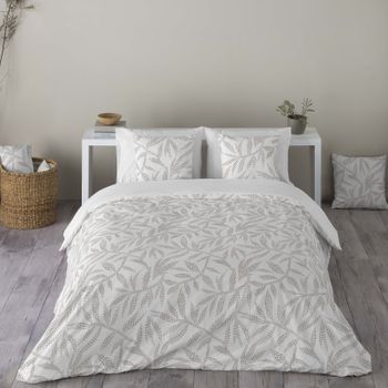 Sandal - Funda Nórdica Estampada Cama 150 - Algodón Extrasuave - Incluye  1 O 2 Fundas De Almohada - Wakia Stone