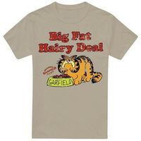 garfield camiseta big fat hairy deal para hombre