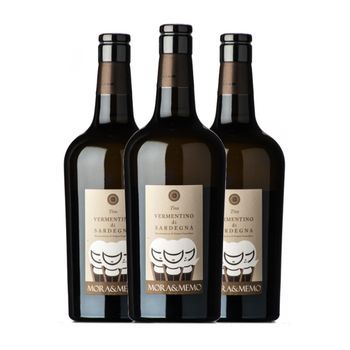 Mora & Memo Vino Blanco Tino Vermentino 75 Cl 13% Vol. (pack De 3 Unidades)