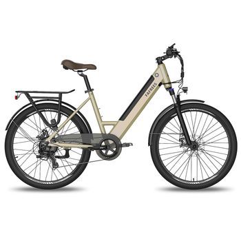Bicicleta Eléctrica Urbana Fafrees F26 Pro, 250 W, 36 V, 14,5 Ah, Hembra, Oro