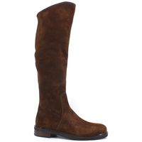 e mia botas altas emia stivale camoscio zip sigaro chantal para mujer