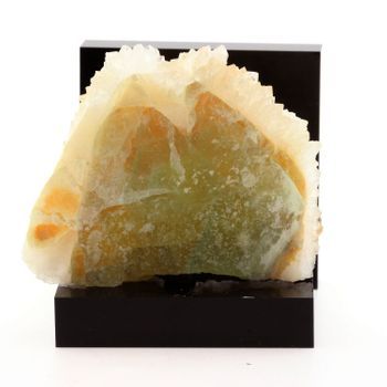 Fluoritis Blanca Y Verde + Cuarzo De Francia, Pratclaux, Haute -loire - Piedra Natural Rara, Colección De Sylvain Desfarge | 363.6 Ct - Certificado De