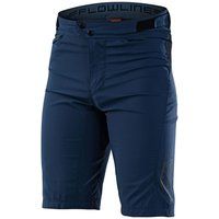 troy lee designs flowline shorts solid blue