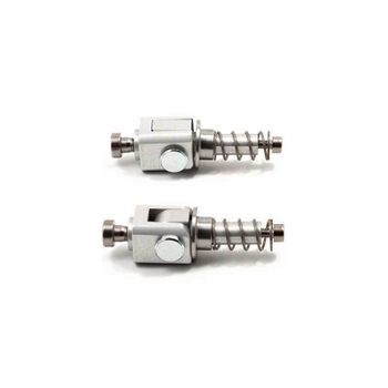 Estriberas pasajero LSL M8 par plegable gris