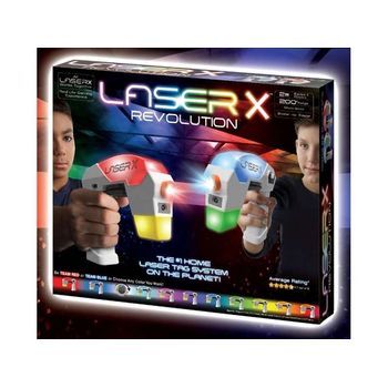 Pistola Laser X Revolution Micro B2 Blasters. Sistema De Carga Rápida. Alcance 60 Metros. Permite Jugar Dia Y Noche.