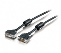 cable alargo dvi equip dual link macho - hembra 3m con ferritas 118973