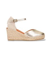 wonders para mujer yd-si685 alpargatas con cuna dorado 42 piel plano 3 a 5cm hebilla casual