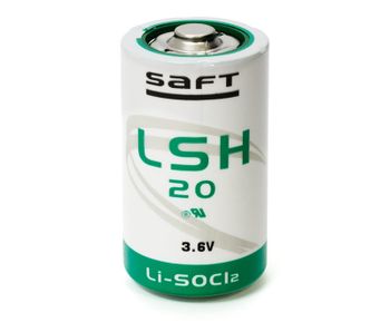 Pila Litio LSH20 3,6Vdc 13Amp Medidas 33x62mm SAFT D-R20