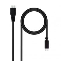 cable nanocable usb-c a micro-usb 1 m usb 32 gen 1 negro