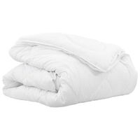 duvet 2 en 1 201 x 201 x 9 cm invierno poliester transpirable vidaxl