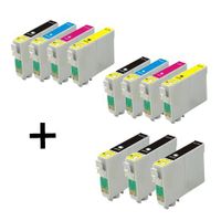 compatible multipack epson workforce wf-2010w printer ink cartridges 11 pack -c13t16314010