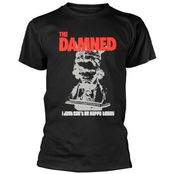 The Damned Camiseta manga larga I Just Can't Be Happy Today para hombre