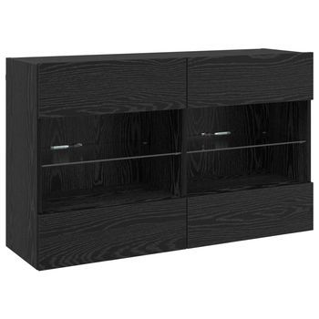 Mueble De Tv Montado En La Pared 98,5 X 30 X 60,5 Cm Vidaxl