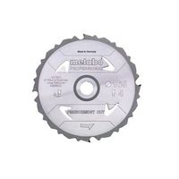 metabo hoja de sierra fibercement cut - professional 160x20 z4 dpd 5 628287000