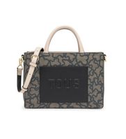 tous para mujer 2002188251 bolso shopper mediano amaya negro osfa casual poliuretano