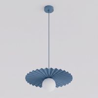 lampara de techo drino azul