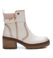 xti para mujer 14337104-beige botines 143371 beige 38 5 a 8cm cremallera casual