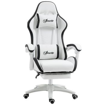 Vinsetto Silla Gaming Blanco