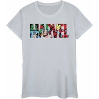 marvel camiseta infill para mujer