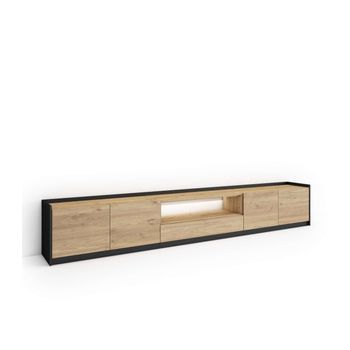 Mueble Tv Gaucín-02 Con Luz Led Integrada Y Almacenaje