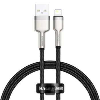Cable USB a Lightning Baseus CALJK-01 0,25 m Negro 20 W