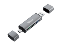 card reader externo conceptornic usb 30 doble conexion usb  usb-c otg
