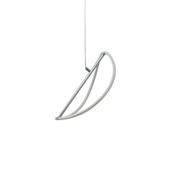 Lámpara de techo acero, acrílico y pvc  26 cm