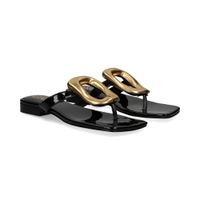 exe sandalias planas mujer - negro talla 38