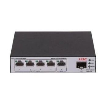 Switch H3C LS-1600V2-6P-HPWR-GL Gestionado 5 Puertos Gigabit PoE+ SFP+ Rack