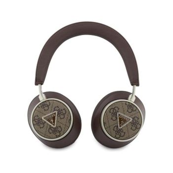 Auriculares Guess GUBHC15P4MRCTW inalámbricos Bluetooth 5.4 con cancelación de eco marrón